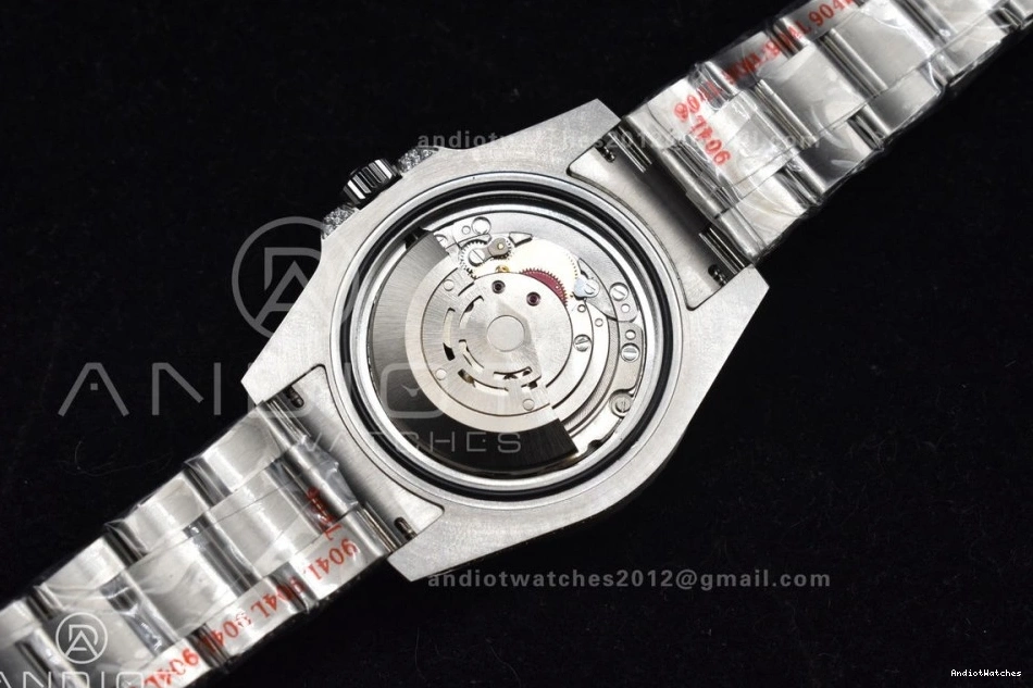 Full Bracelet Diamond 849 Diamonds On 40mm AMGF Sleek Best VR On Dial Edition SS GMT 1007